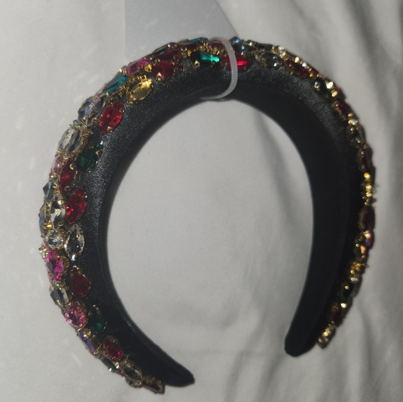 Multi Color Rhinestone Headband - Picture 2 of 5